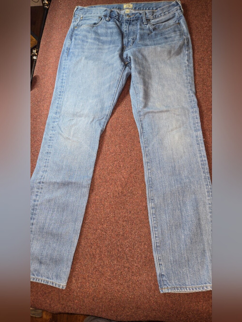 J.Crew 484 Slim-fit Jeans in a Light Blue 33x32 Measuring At A 33x31 Denim